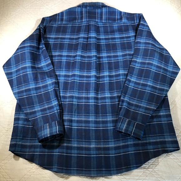 Brooks Brothers Madison Fit Linen Plaid Shirt XL - Picture 3 of 12